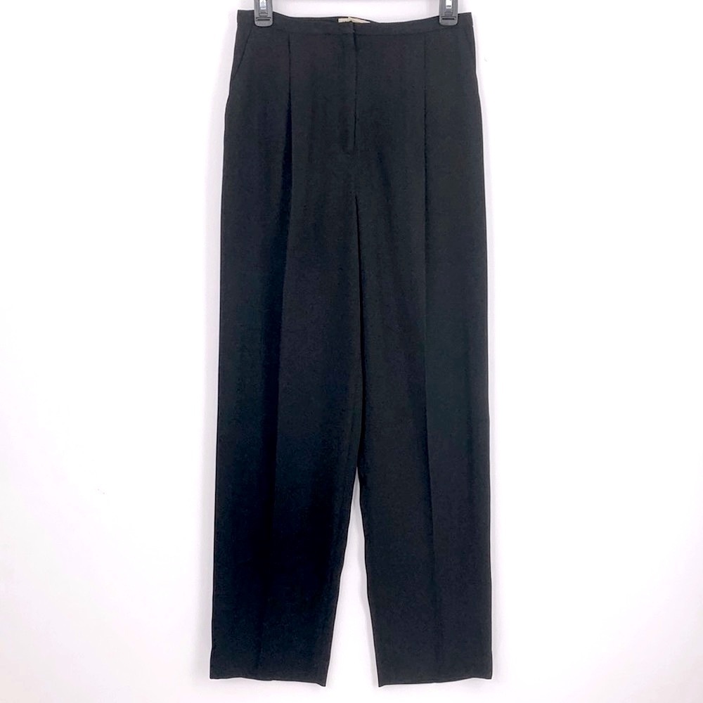 Apostrophe High Waist Pleated Career Pants Size 8 NWOT